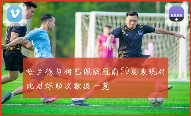 哈兰德与姆巴佩欧冠前50场表现对比进球助攻数据一览